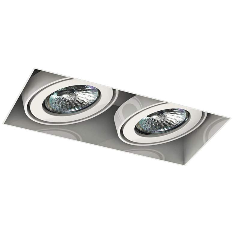 Image 1 Eurofase Low Voltage White Double Recessed Light