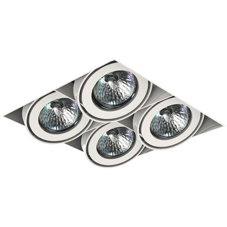 Image 1 Eurofase Low Voltage White Quad Recessed Light