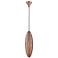 Eurofase Lozzo 19.75 In. x 6 In. Pendant in Copper