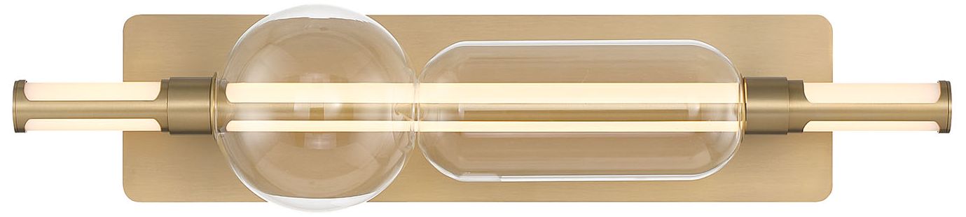 Eurofase Lucent 26" Integrated LED Vanity Light in Gold