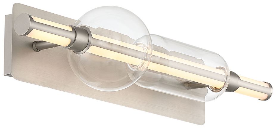 Image 3 Eurofase Lucent 26" Integrated LED Vanity Light in Satin Nickel more views
