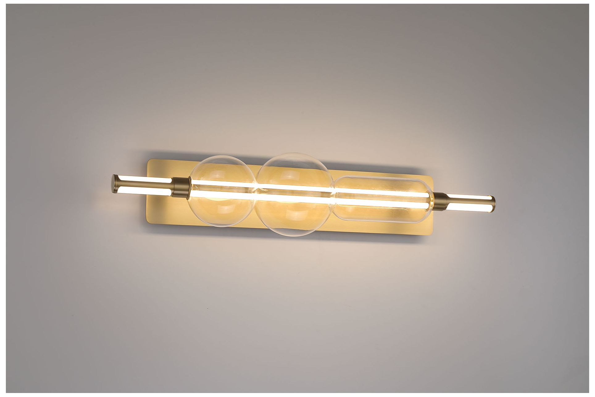 Eurofase Lucent 34" Integrated LED Vanity Light in Gold