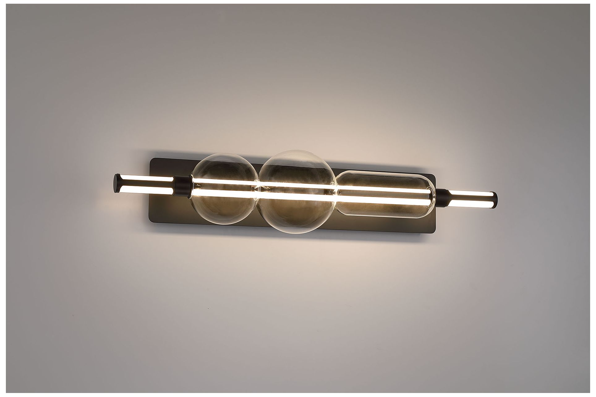 Image 7 Eurofase Lucent 34" Integrated LED Vanity Light in Matte Black more views