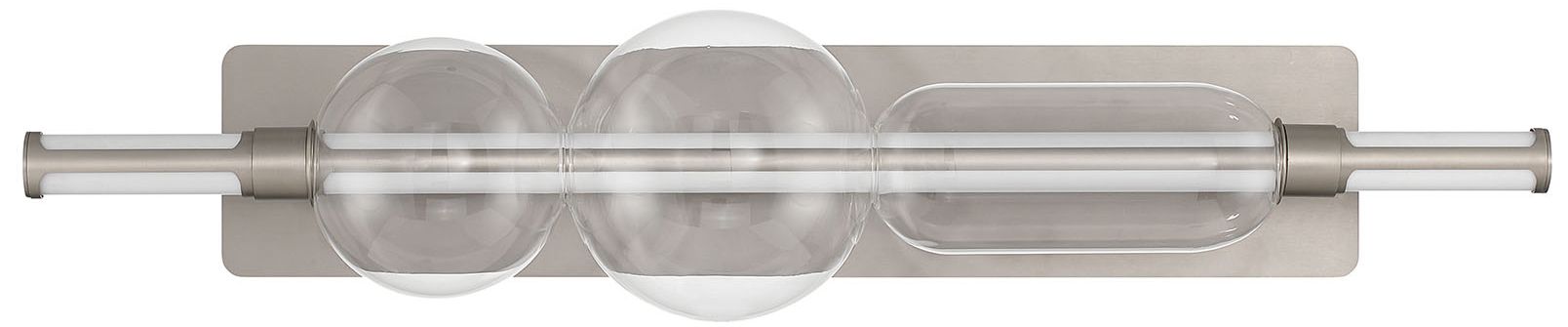 Image 6 Eurofase Lucent 34" Integrated LED Vanity Light in Satin Nickel more views