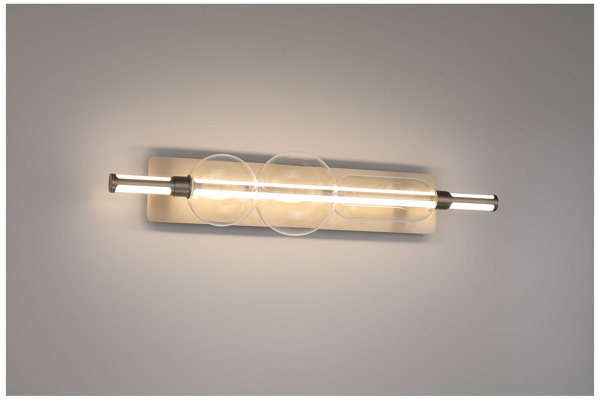 Image 7 Eurofase Lucent 34" Integrated LED Vanity Light in Satin Nickel more views