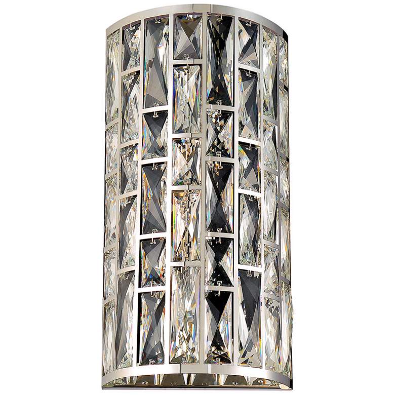 Image 1 Eurofase Lusso 15 3/4 inch High Chrome 2-Light Wall Sconce
