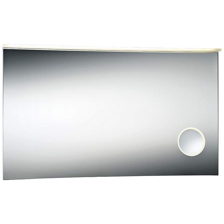 Image 1 Eurofase Magnifier 47 1/4" x 27 1/2" Large LED Wall Mirror