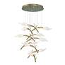 2_Eurofase Matera 22" LED Chandelier Gold more views