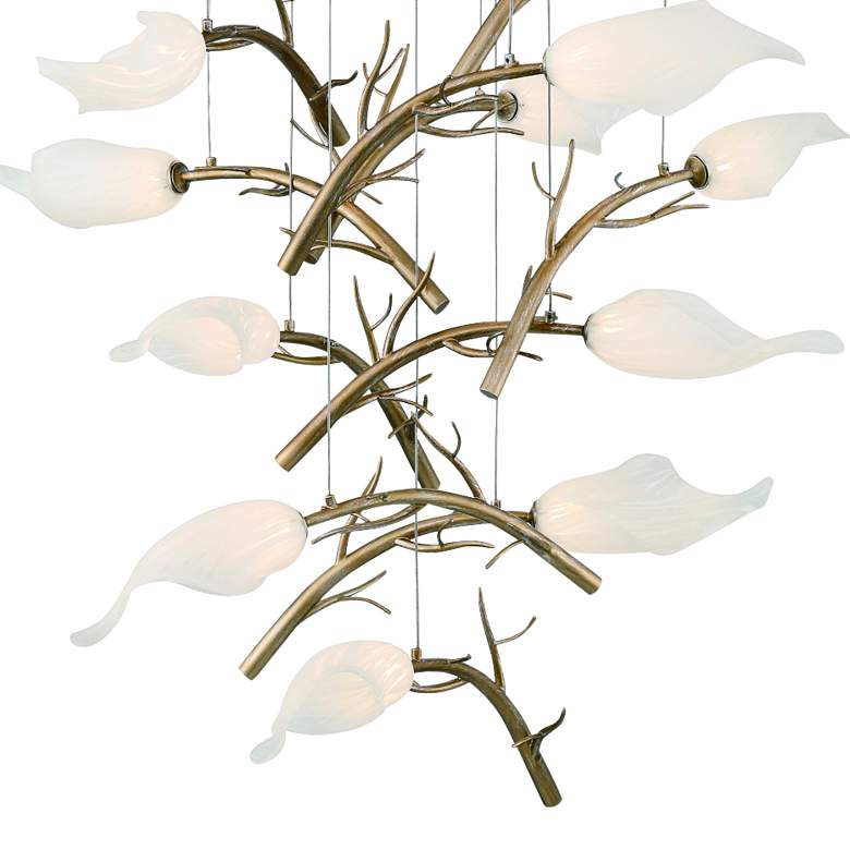 Image 2 Eurofase Matera 32" Wide Gold 15-Light LED Chandelier more views