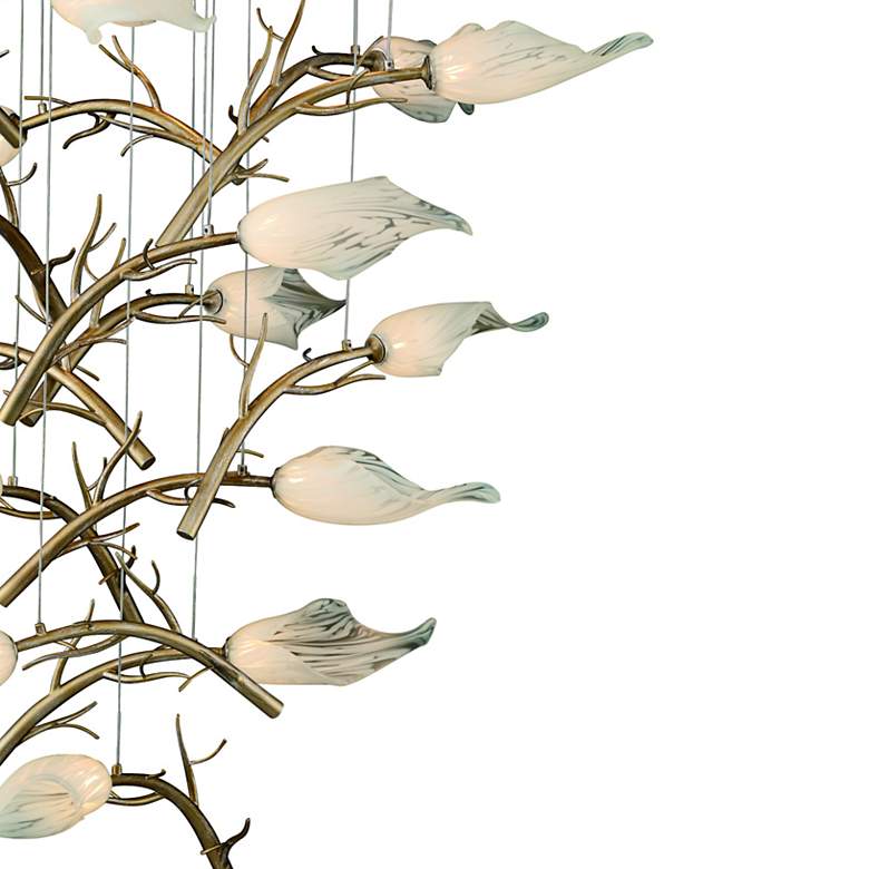 Image 4 Eurofase Matera 32" Wide Gold 15-Light LED Chandelier more views