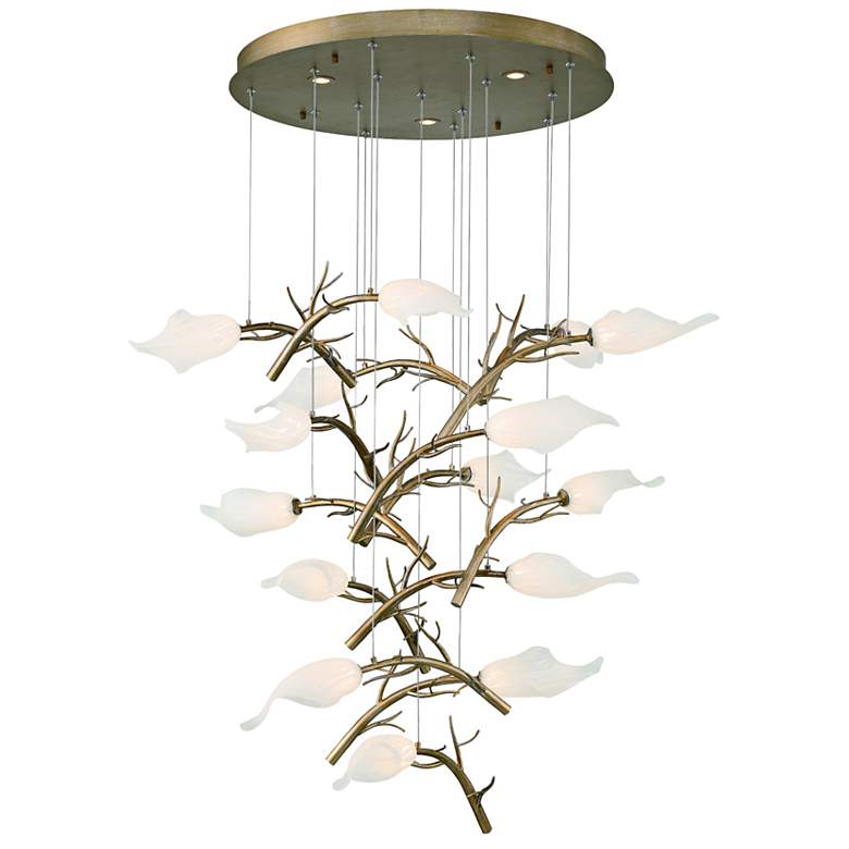 Image 5 Eurofase Matera 32" Wide Gold 15-Light LED Chandelier more views
