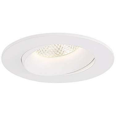 Eurofase Midway 3.5" 12W 1 LIGHT ROUND GIMBAL TRIM 5CCT WHITE (0-10V)