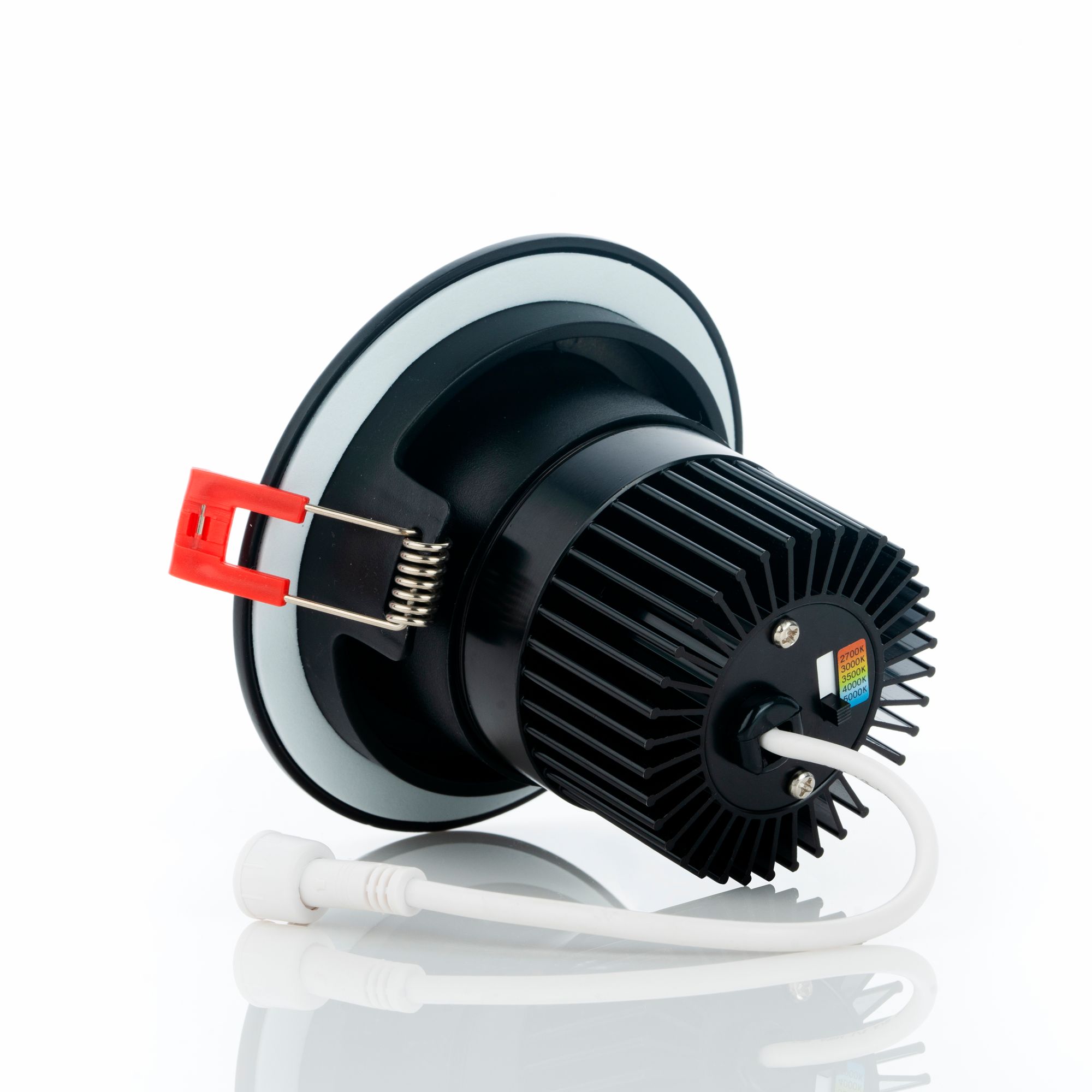 Image 6 Eurofase Midway 3 1/2" Black LED Round Recessed Downlight more views