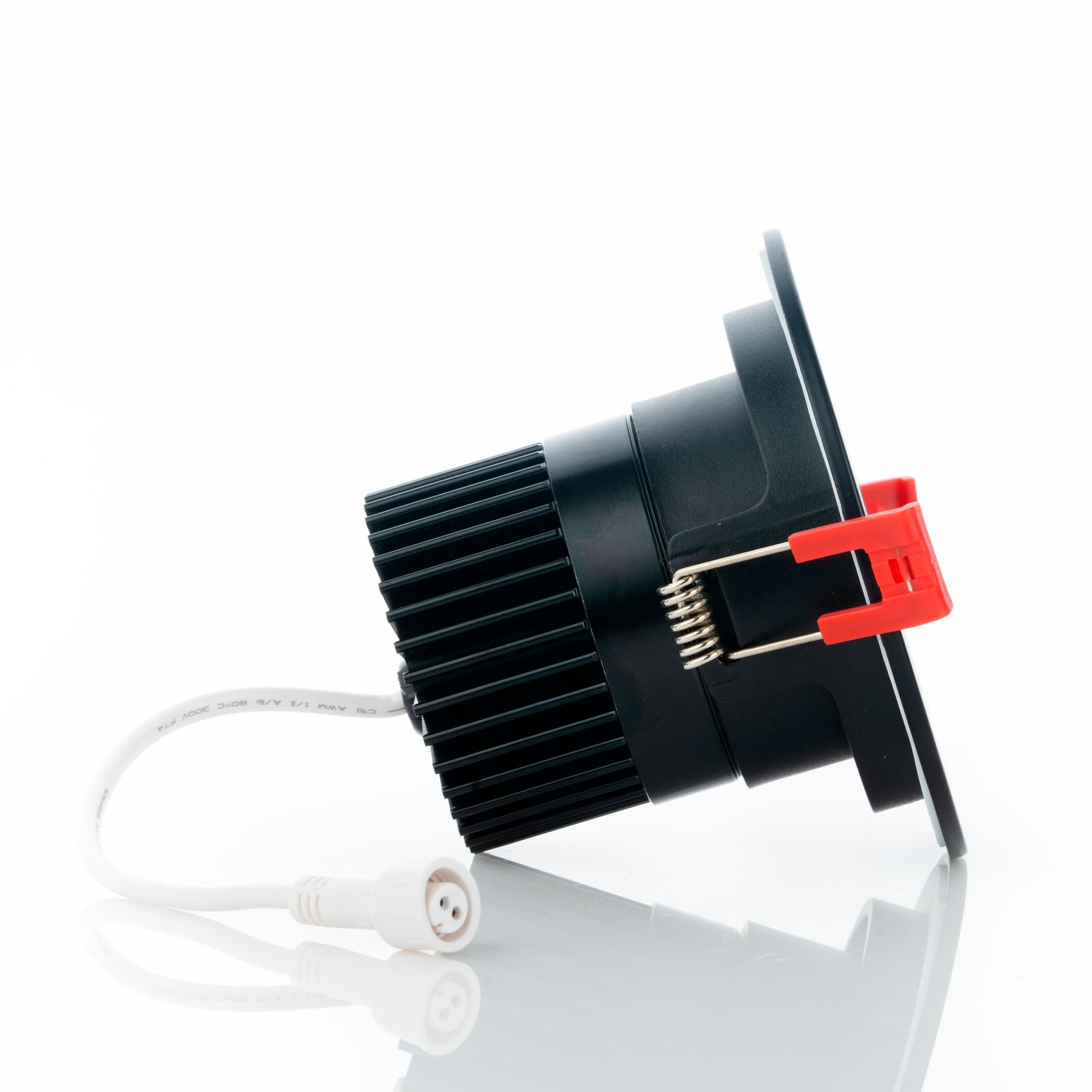 Eurofase Midway 3 1/2" Black LED Round Recessed Downlight