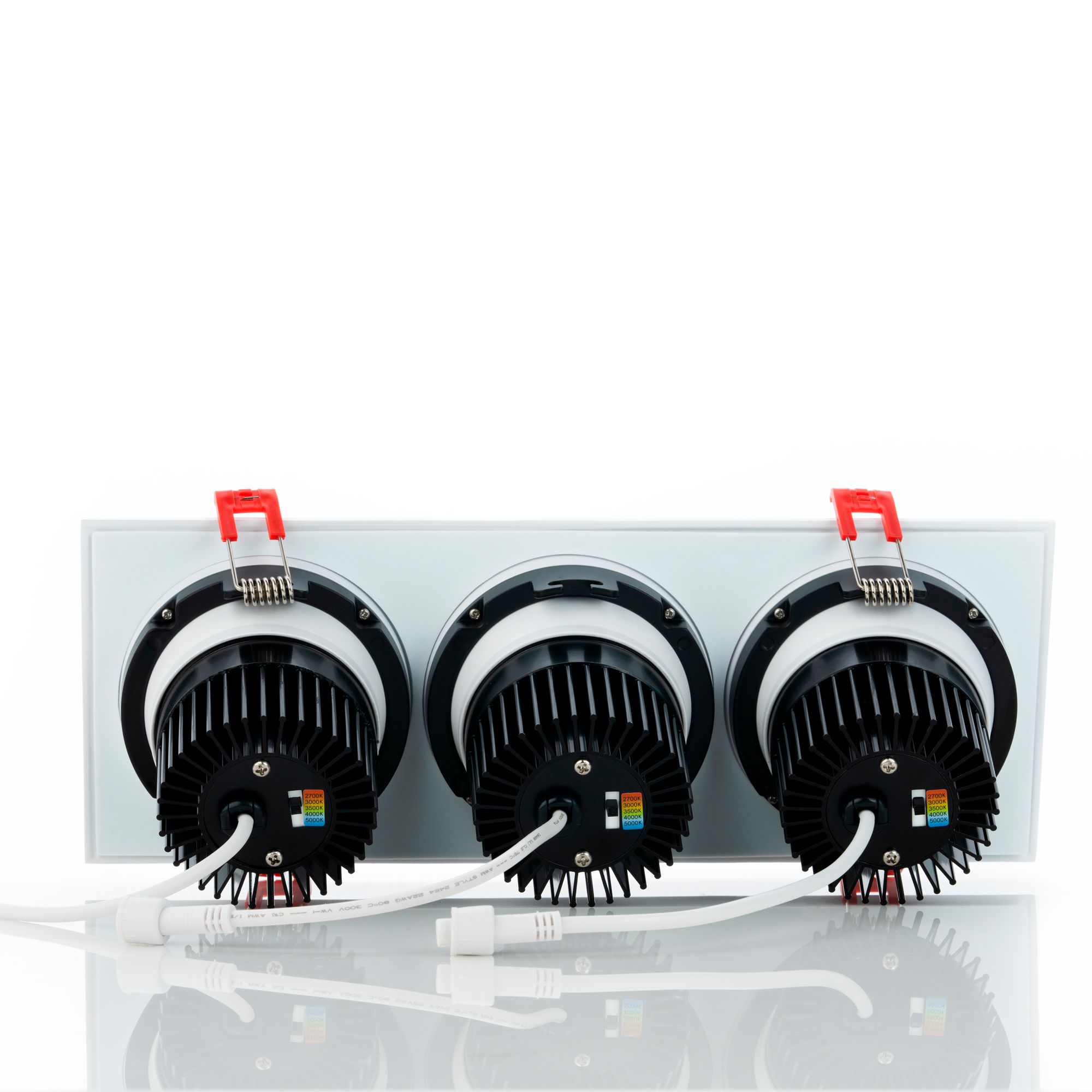 Image 5 Eurofase Midway 3 1/2" White 3-Light LED Recessed Downlight more views