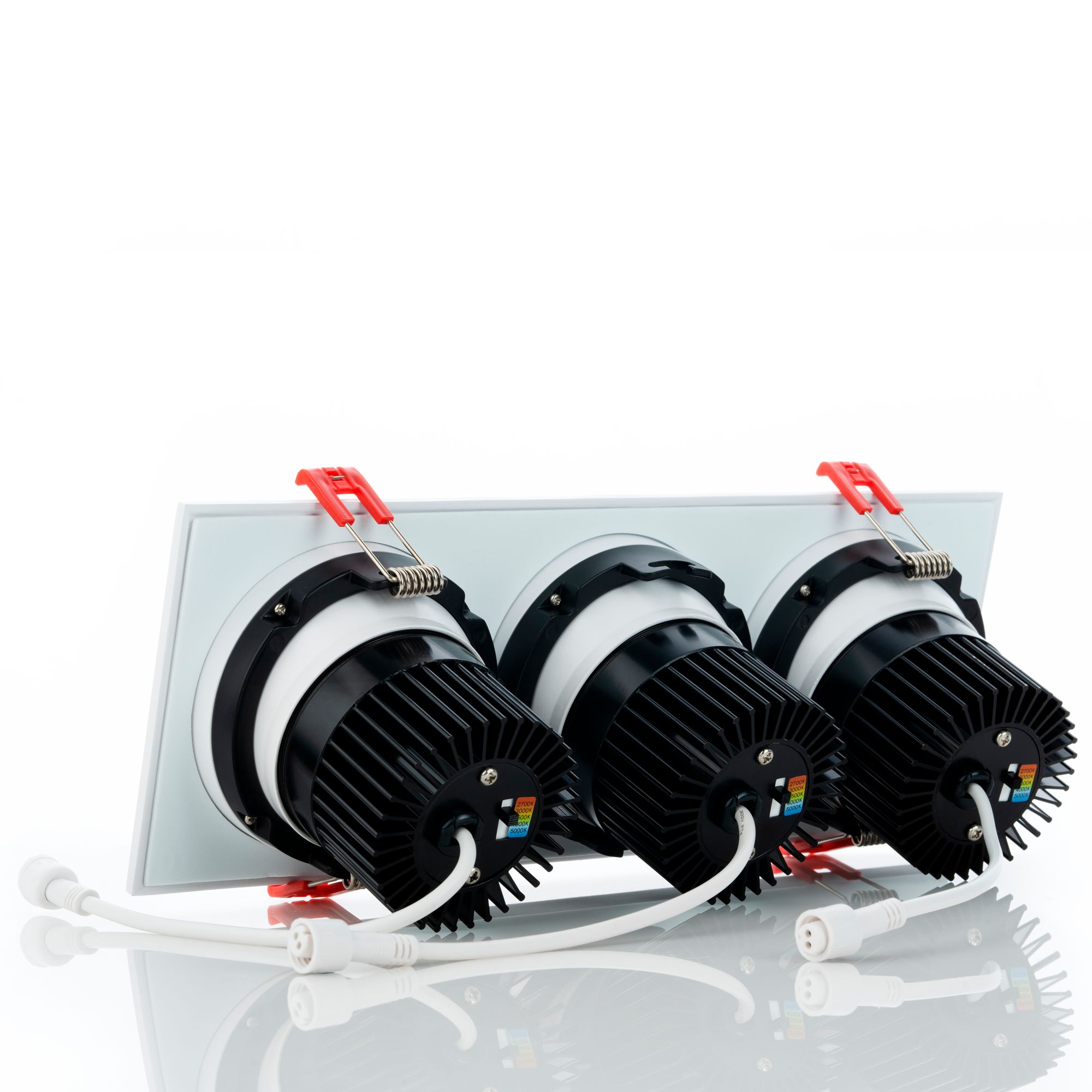 Image 6 Eurofase Midway 3 1/2" White 3-Light LED Recessed Downlight more views