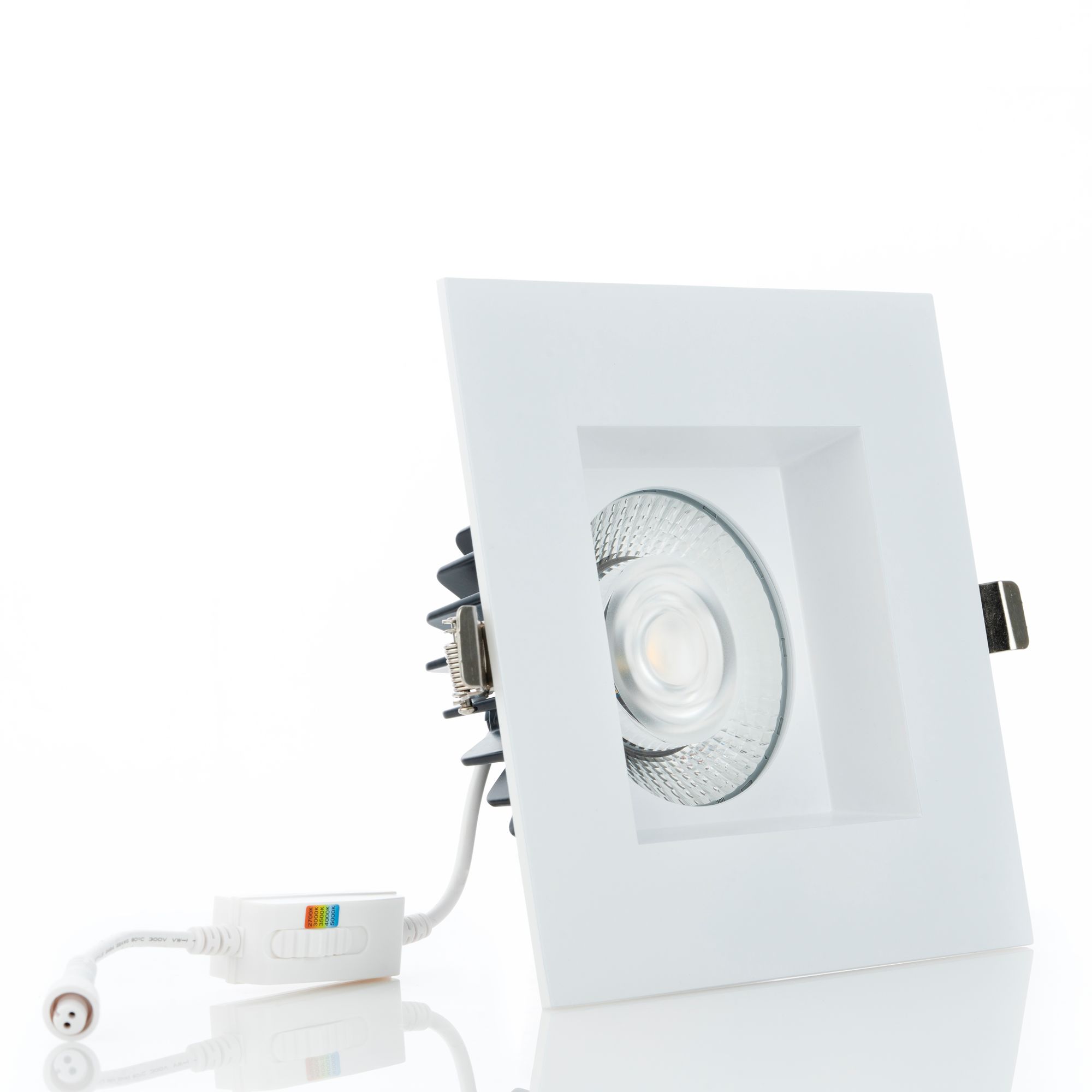 Image 7 Eurofase Midway 6" White LED Square Recessed Downlight Kit more views