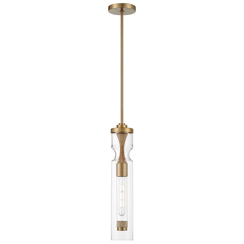 Image 1 Eurofase Mistero 1 Light Pendant in Brushed Gold