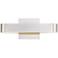 Eurofase Moni 5" High Brushed Aluminum Small LED Wall Sconce