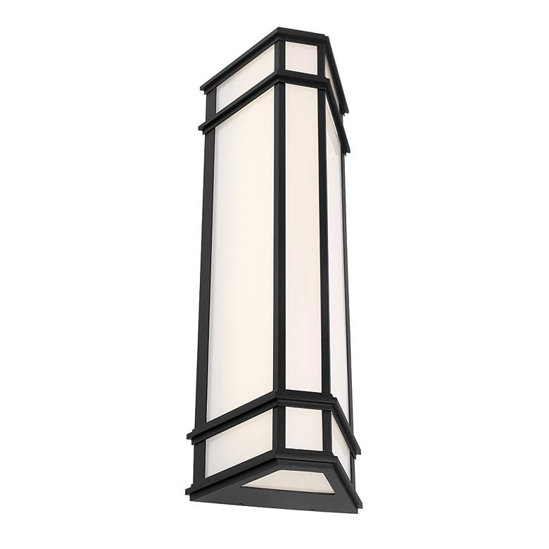 Image 2 Eurofase MONTE, LED LG WALL SCONCE, BLK more views