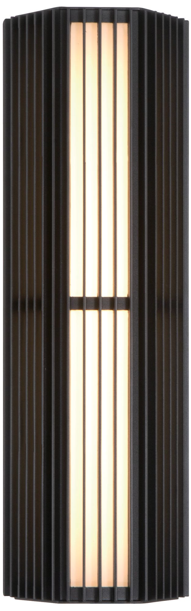 Eurofase Morton 18" Integrated LED Outdoor Wall Sconce in Sand Black