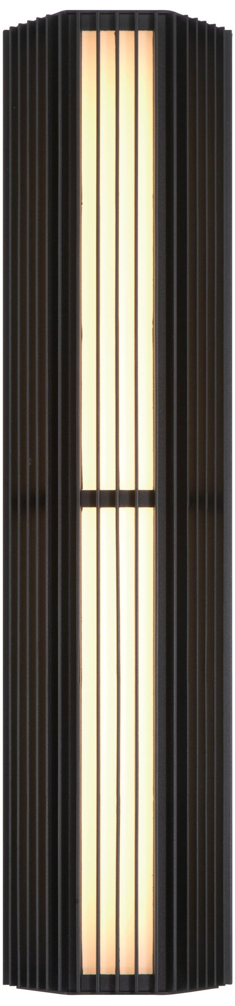Eurofase Morton 24" Integrated LED Outdoor Wall Sconce in Sand Black