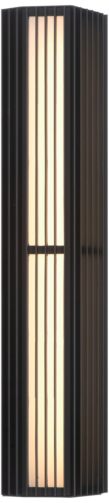 Image 3 Eurofase Morton 24" Integrated LED Outdoor Wall Sconce in Sand Black more views