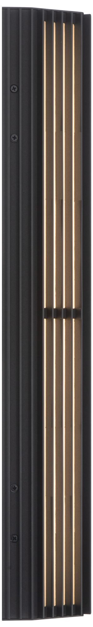 Image 4 Eurofase Morton 24" Integrated LED Outdoor Wall Sconce in Sand Black more views