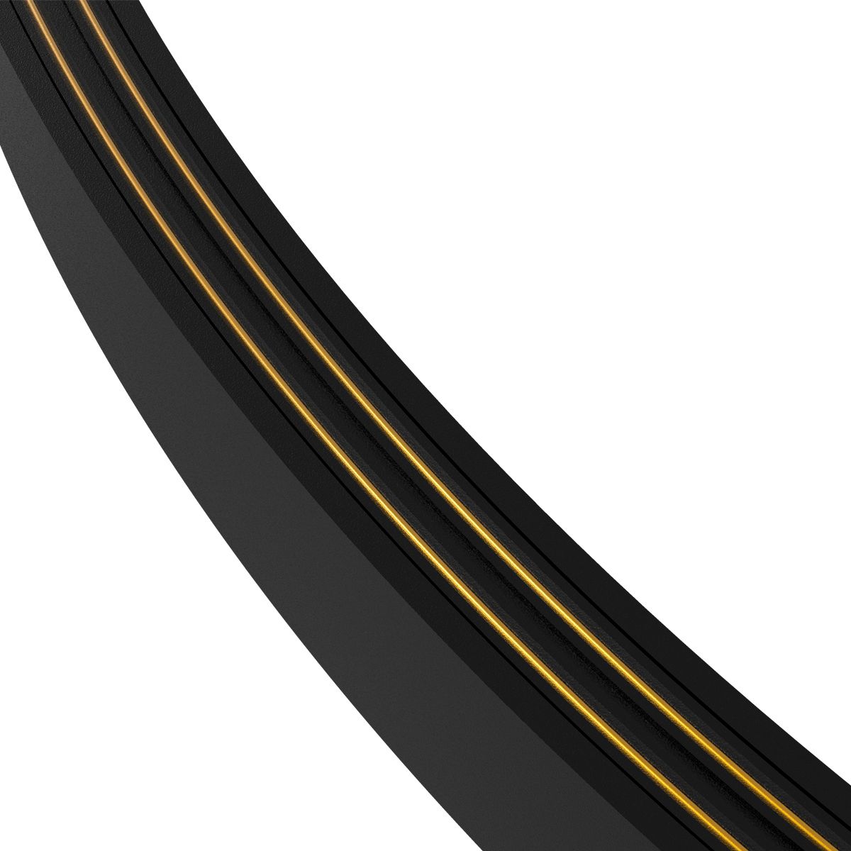 Image 2 Eurofase Mucci 60" Pendant in Black LED on outside of ring more views