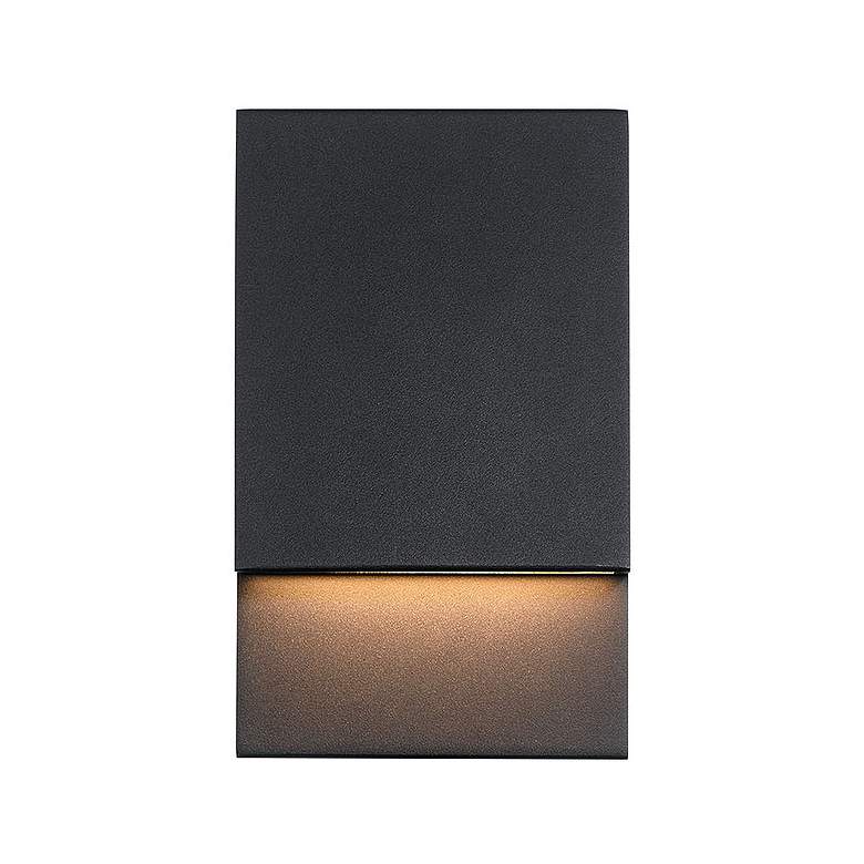 Image 1 Eurofase Nanton 9 inch Outdoor LED Wall Light, Black