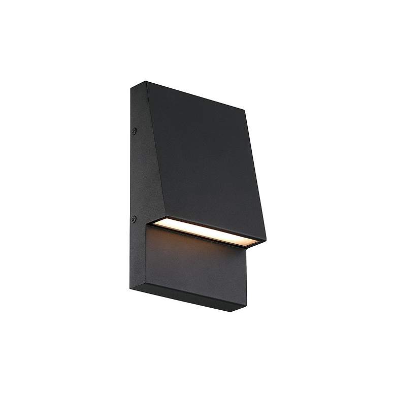 Image 2 Eurofase Nanton 9 inch Outdoor LED Wall Light, Black more views