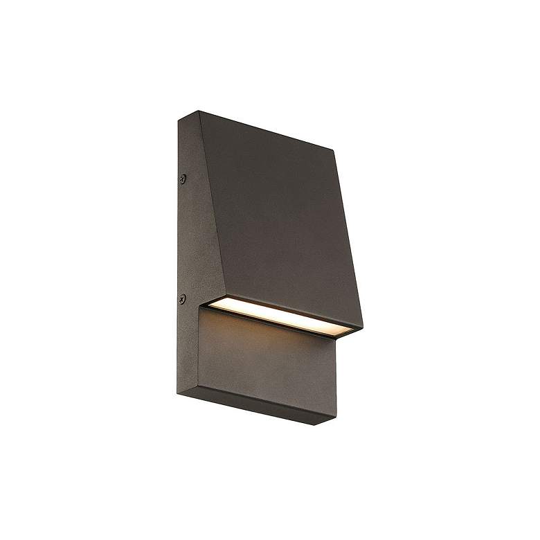 Image 2 Eurofase Nanton 9 inch Outdoor LED Wall Light, Bronze more views