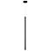 Eurofase Navada 1" Wide Matte Black LED Mini Pendant