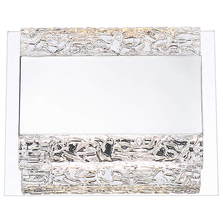 Image 1 Eurofase Nelson 4 3/4" High Polished Chrome LED Wall Sconce