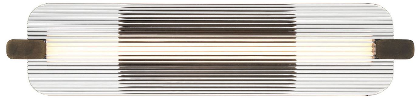 Eurofase Neoness 25" Integrated LED Vanity Light in Weathered Brass