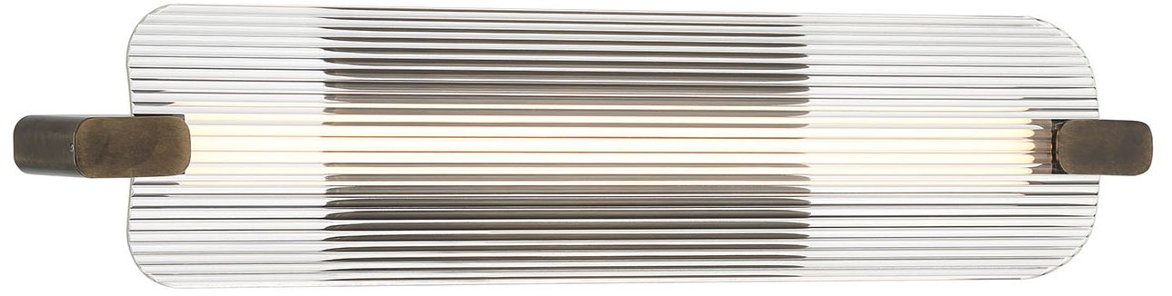 Image 4 Eurofase Neoness 25" Integrated LED Vanity Light in Weathered Brass more views