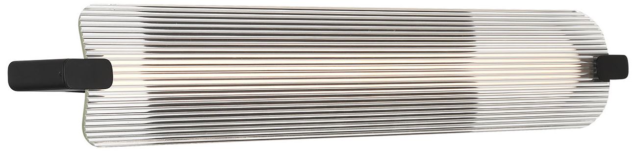 Image 3 Eurofase Neoness 34" Integrated LED Outdoor Wall Sconce in Matte Black more views