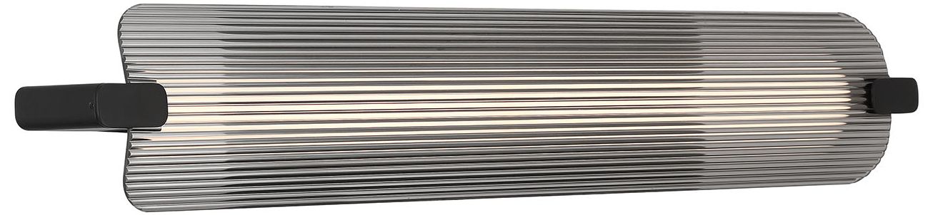 Image 3 Eurofase Neoness 34" Integrated LED Outdoor Wall Sconce, Matte Black more views