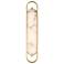 Eurofase Noga 24 inch LED Vanity Bath Light, Gold and Alabaster