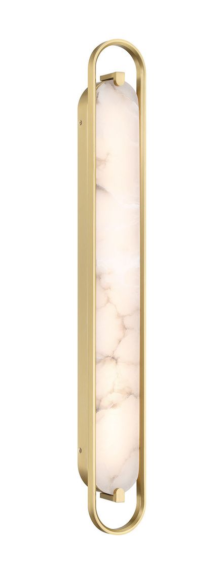 Image 2 Eurofase Noga 36 inch LED Vanity Bath Light, Gold and Alabaster more views