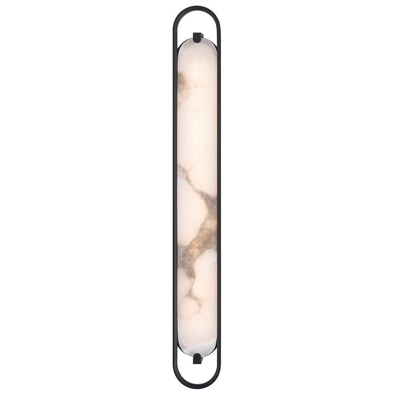 Image 1 Eurofase Noga 36 inch LED Vanity Bath Light, Matte Black and Alabaster