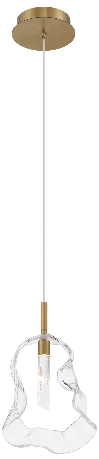 Image 2 Eurofase Norah 13" Modern LED Pendant in Gold more views