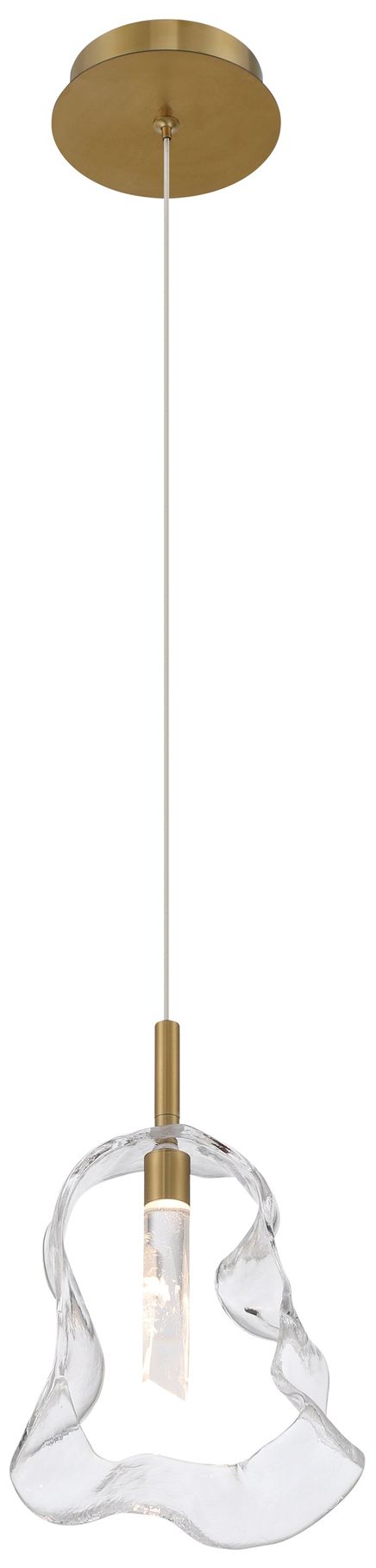 Image 3 Eurofase Norah 13" Modern LED Pendant in Gold more views