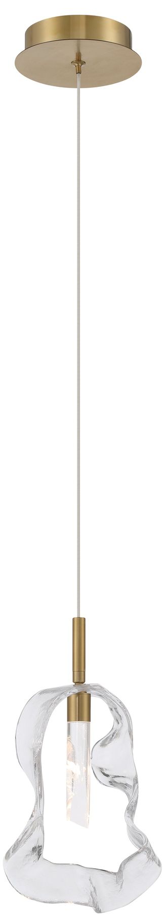 Image 4 Eurofase Norah 13" Modern LED Pendant in Gold more views