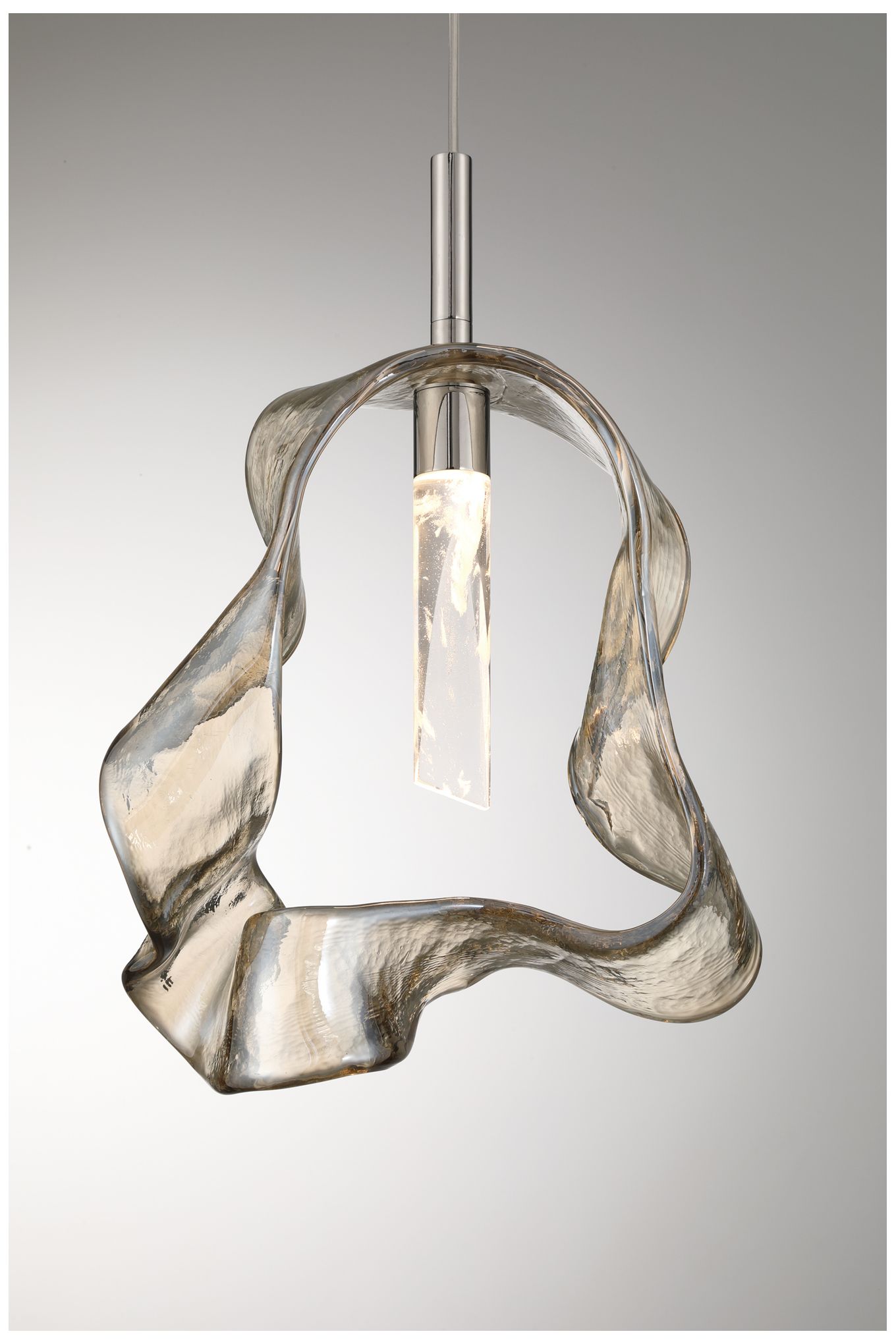 Image 5 Eurofase Norah 13" Modern LED Pendant in Polished Nickel more views
