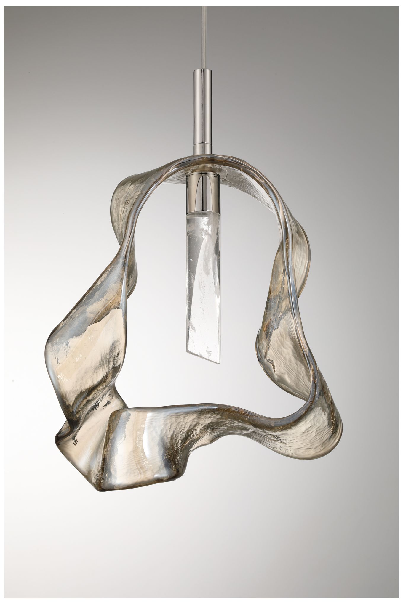 Image 6 Eurofase Norah 13" Modern LED Pendant in Polished Nickel more views