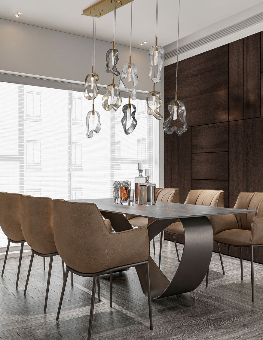 Image 2 Eurofase Norah 51 1/4" Wide Gold 13-Light LED Linear Pendant more views