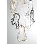 2_Eurofase Norah, Chandelier, 12-Light, 24", Polished Nickel, Mixed Glass more views