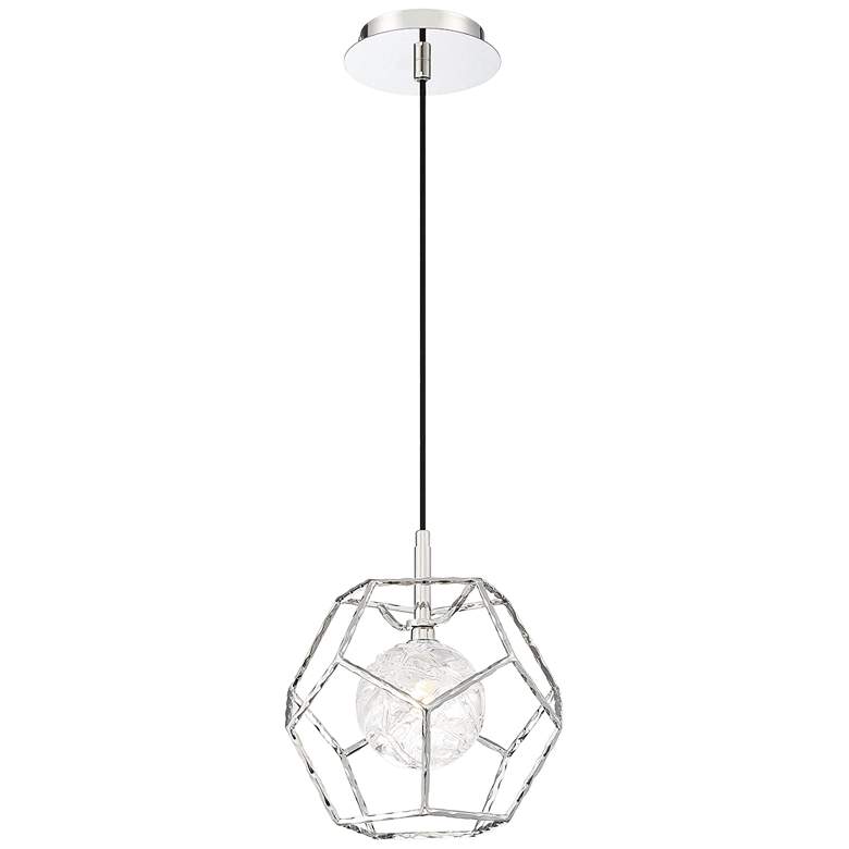 Image 2 Eurofase Norway 10 3/4 inch Wide Chrome LED Mini Pendant Light