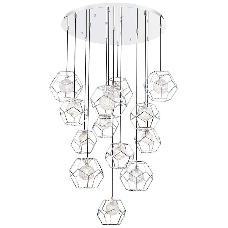 Image 1 Eurofase Norway 8.75 In. x 4.50 In. Chandelier in Chrome